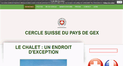 Desktop Screenshot of le-chalet-suisse.fr