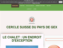Tablet Screenshot of le-chalet-suisse.fr